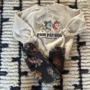 Zara Baby Boy paw Patrol Set